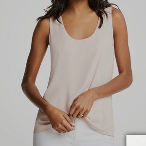 Ann Taylor Mixed Jersey Tank